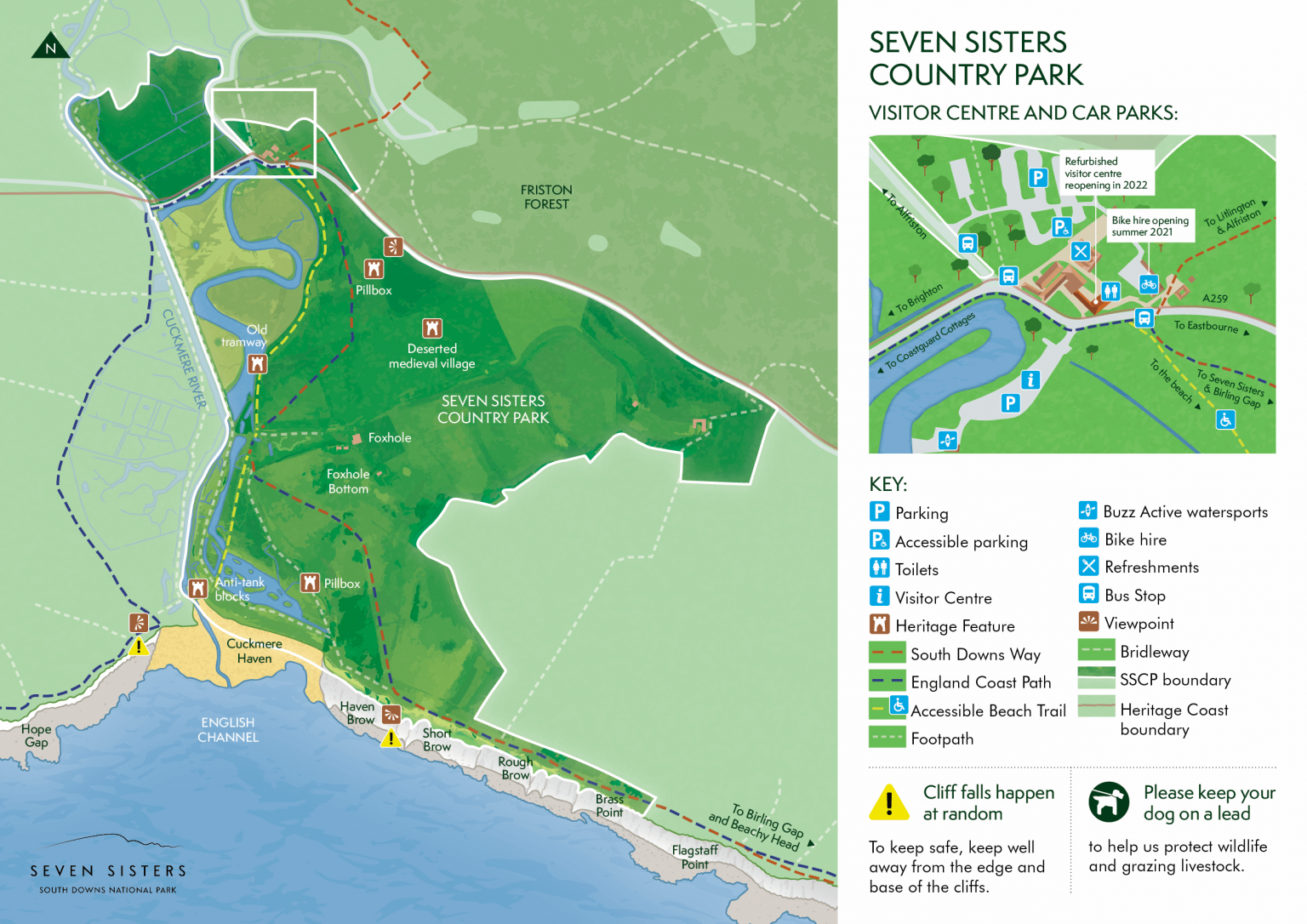 Explore by map Seven Sisters