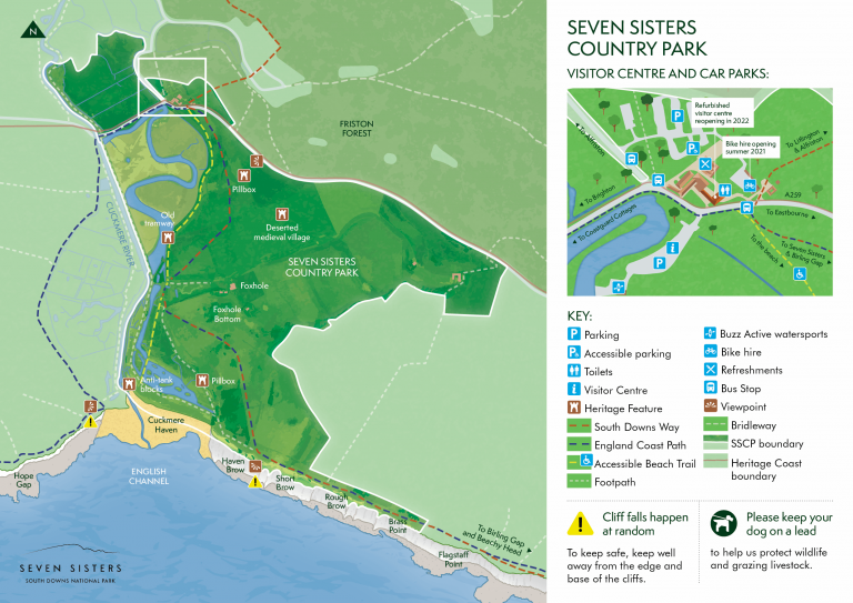 Explore By Map Seven Sisters Explore By Map Seven Sisters