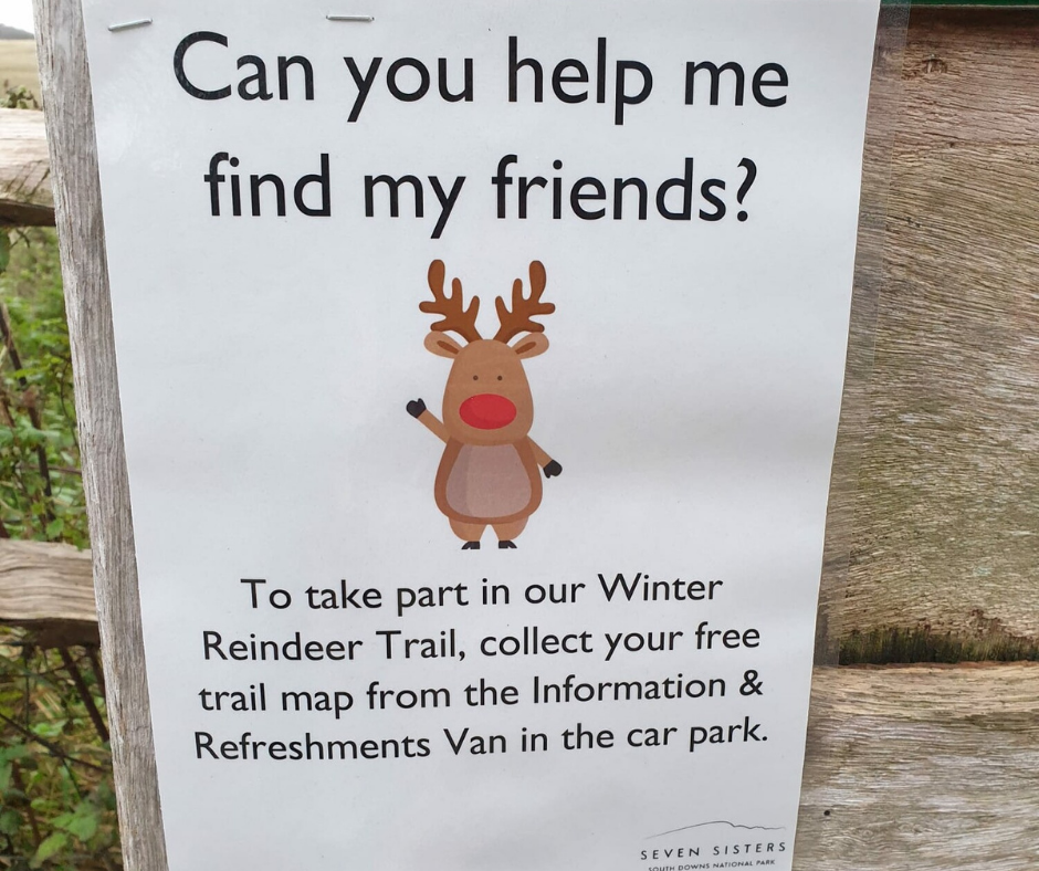 A poster depicting what the trail is about