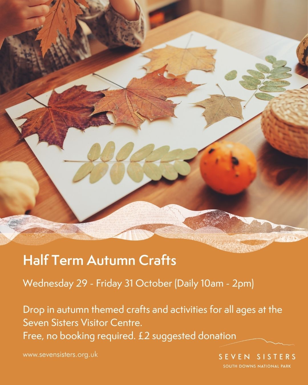 Half Term Autumn Crafts image